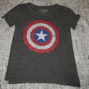 Captain America distressed t-shirt